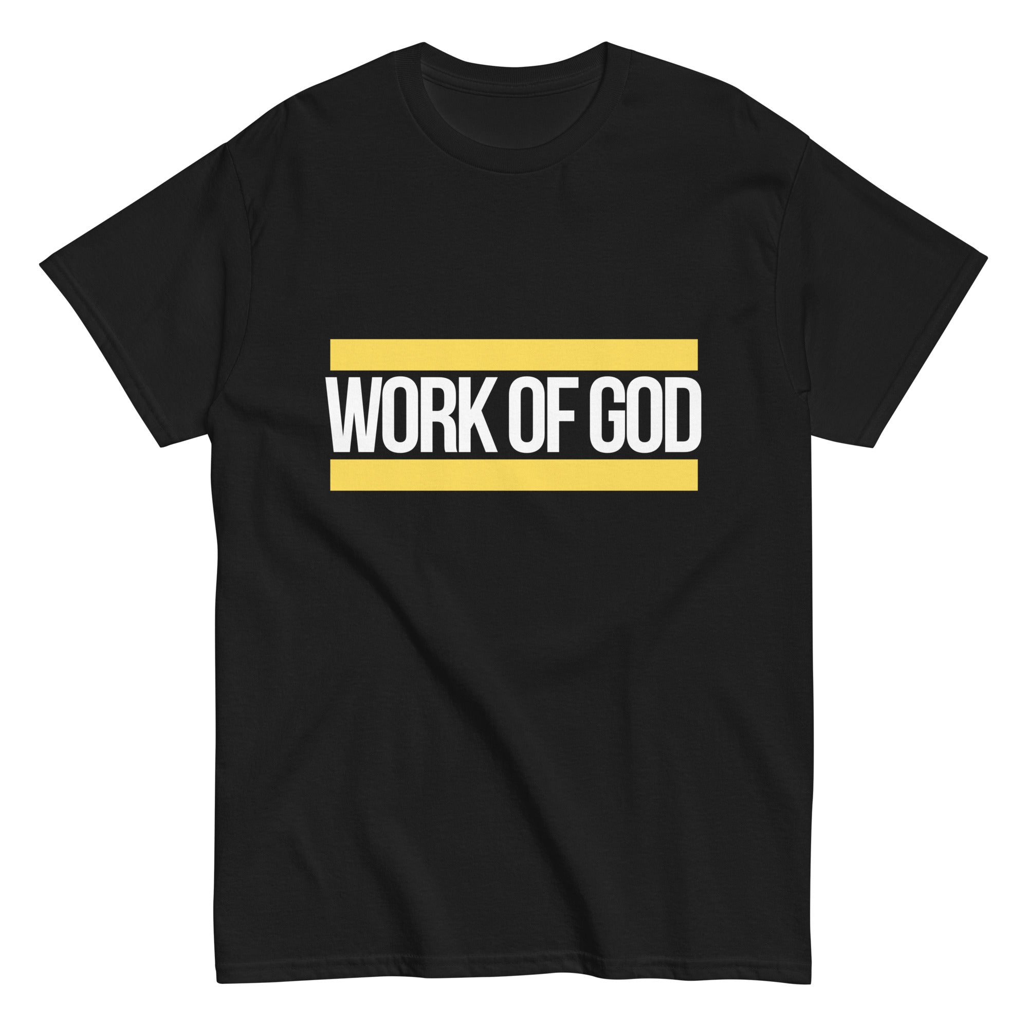 Work of God White & Yellow (tee)