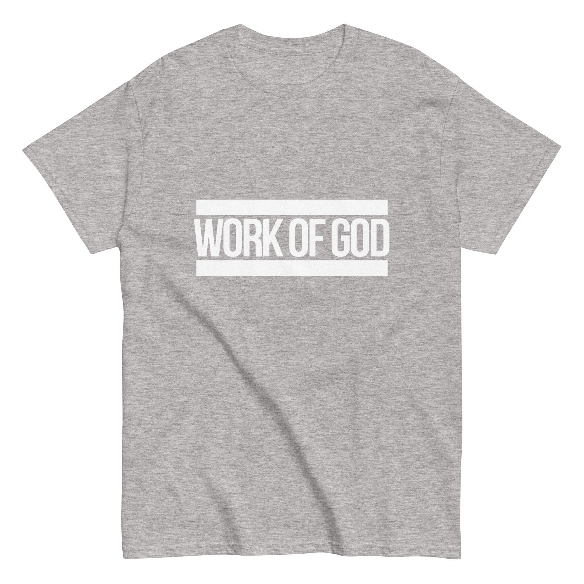 Work of God-White (tee)