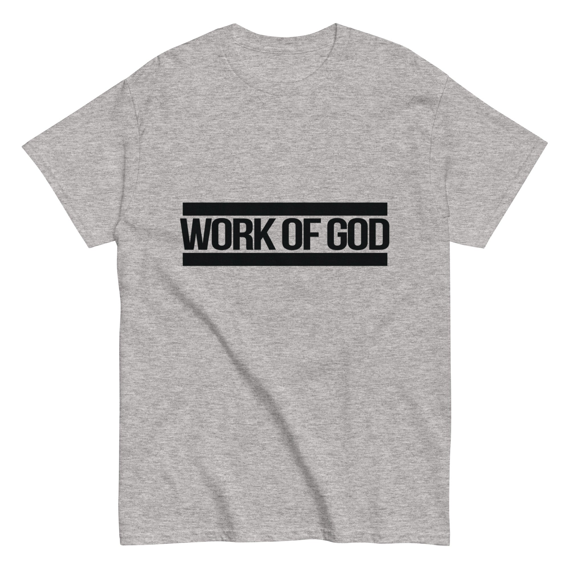 Work of God (Black) tee