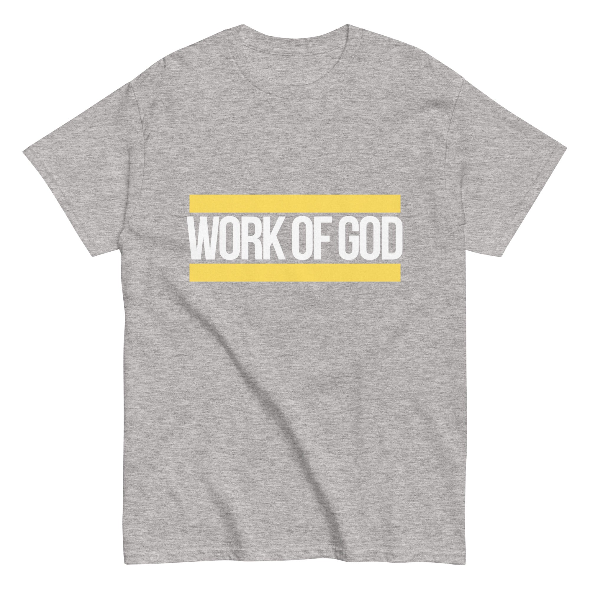 Work of God White & Yellow (tee)