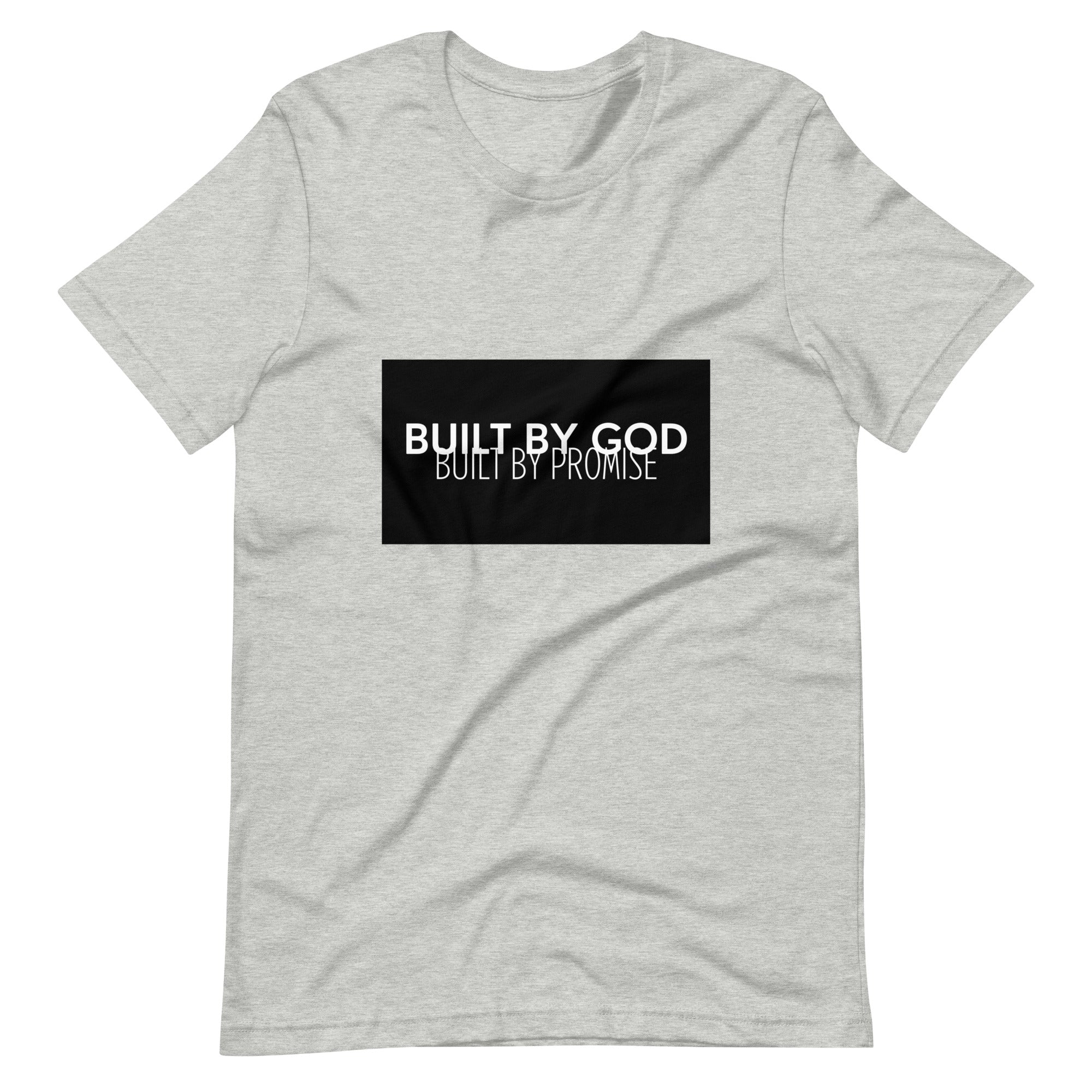 Built By God, Built By Promise (tee) (Black&White)