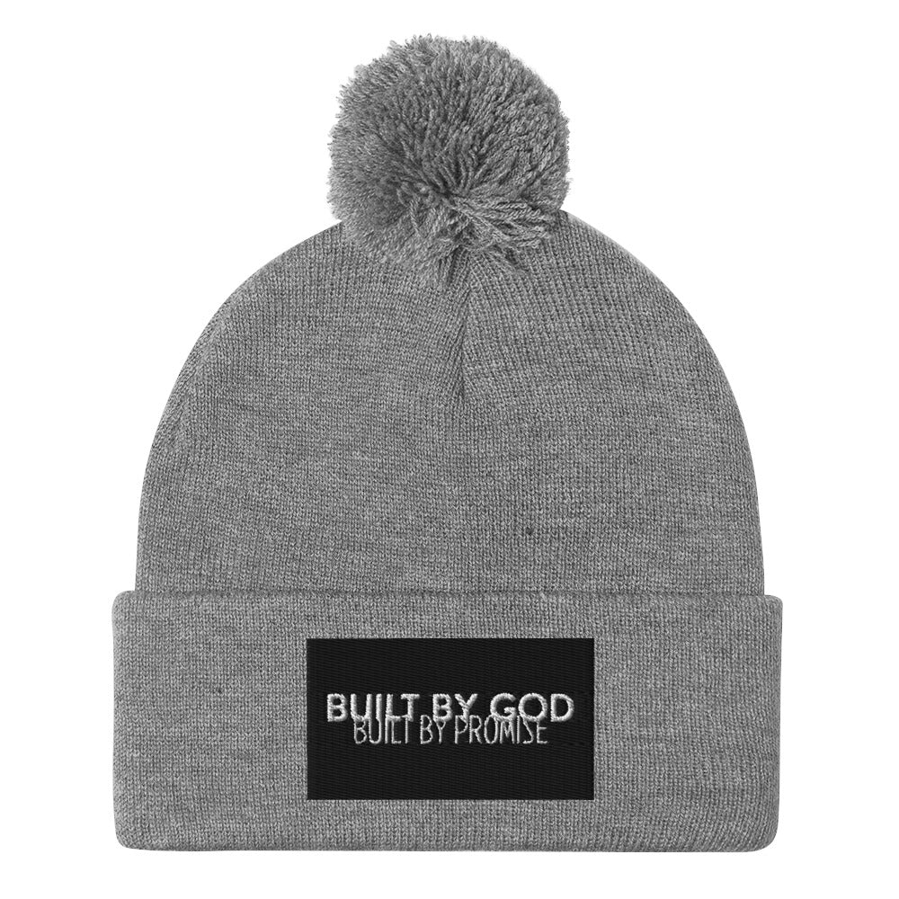 Built By God Pom-Pom Beanie